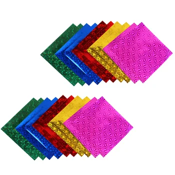 100 бр., сгъваема хартия за Оригами, цветна хартия за оригами, аксесоари за деца