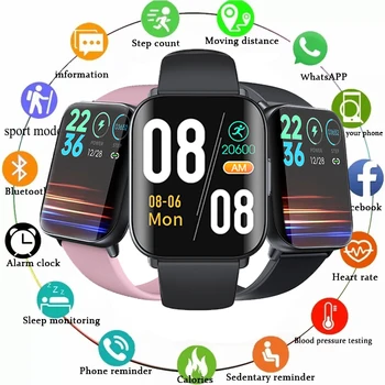 2023 Новите смарт часовници с Bluetooth-разговори, Мъжки, женски, за сън, за сърдечен ритъм, за измерване на кръвно налягане, Спортни, интелигентни, Модерни, дамски, умни часовници