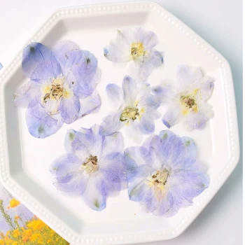 2023 Светло лилави цветя от Живокости За Украса на Сватби Безплатна доставка 60шт