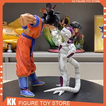 Dragon Ball Z Аниме Фигурка Фриза Срещу son Goku, Статуетка GK, Фигурки, Статуя, са подбрани модел, кукла, Детски играчки, Подаръци, PVC