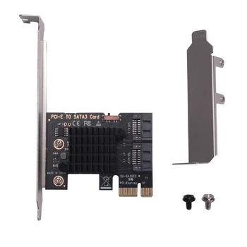 Pcie SATA 3,0 6G SSD Адаптер PCI-E PCI Express X1 Контролер Такса за Разширяване на Странично Допълнителна карта карта майнинга