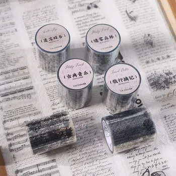 Английското предложение Washi Tape ПЕТ Прозрачна бистра лента Декоративни ленти за бродерия САМ Journal, за да проверите за scrapbooking