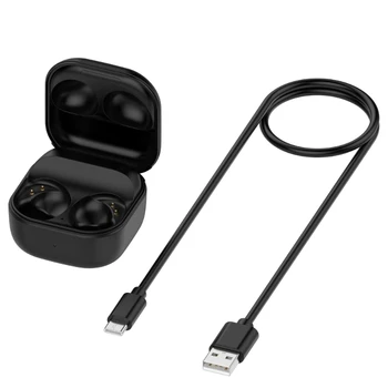 Безжична зареждане на слушалки за Galaxy Buds2 R510 Кутия за зареждане, слушалки, съвместими с Bluetooth, Резервни части