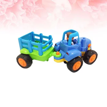 Играчки за деца, образователни модели автомобили, трактори, Инженерни играчки-джипове