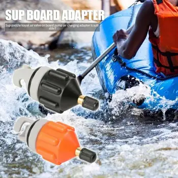 Иновативен адаптор за помпа за надуваеми лодки, экономящие време на аксесоари за кану-каяк, най-продаваният клапан на помпата за каране на каяк, преносим здрав