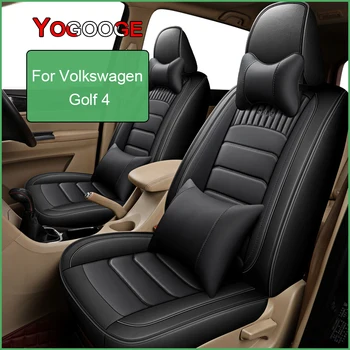 Калъф за авто седалка YOGOOGE за VW Golf 4 1997-2007, автоаксесоари за интериора (1 седалка)