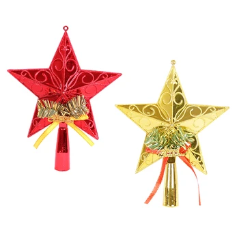 Коледна елха във формата на Звезда, декор за Коледно парти, декорация на фестивала