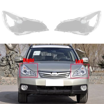 Корпус лявата фарове на автомобил, Лампа, Прозрачна капачка за обектива, капачка фарове за Subaru Outback, Legacy 2010-2014