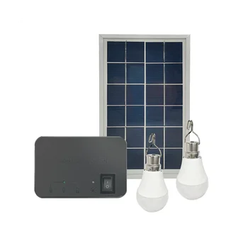Набор от слънчеви лампи за къмпинг, 2 лампи, Слънчево зарядно, Енергоспестяващ Слънчева светлина, Външен, вътрешен, Акумулаторна батерия led лампа (A)