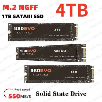 Нов SSD M2 NGFF 4 TB 980 EVO Plus 1 TB, Вътрешен твърд диск 1 TB Hdd Твърд диск M. 2 2 TB Лаптоп Sata Hd Оригинал