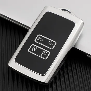 Нов Калъф за дистанционно на ключа на автомобила от TPU за Renault Koleos Captur Megane Scenic Clio Talisman Arkana За Dacia Sandero Card Fob