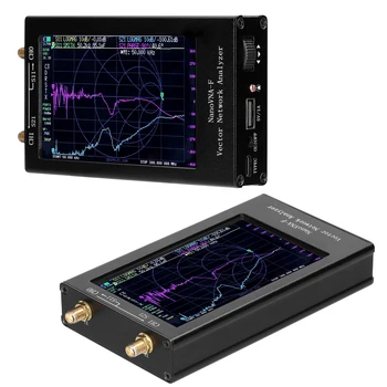 Преносим вектор мрежов анализатор с цветен дисплей IPS TFT 4.3 Инча, анализатор HF VHF UHF, интерфейс USB Type-C