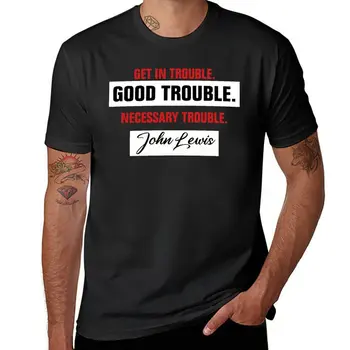 Проблеми, добри неприятности, необходими проблеми, тениска Джон Люис, риза с домашен любимец принтом за момчета, тениски за гиганти за мъже