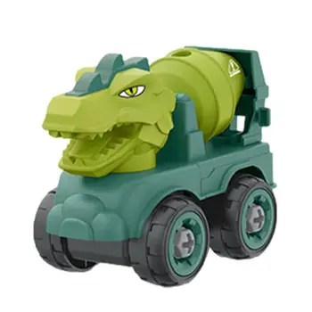 Разборная играчка-динозавър, кола-динозавър, играчка с отвертка, образователни строителни комплекти