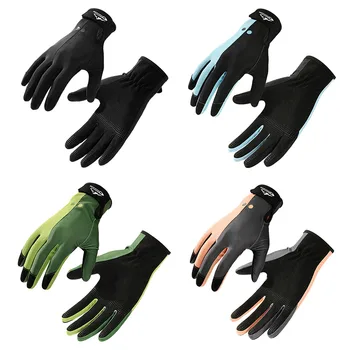 Ръкавици за подводен риболов, Преносими ръкавици за гребане, сърф, Леки еластични ръкавици със защита от надраскване, отлична екипировка за водни спортове