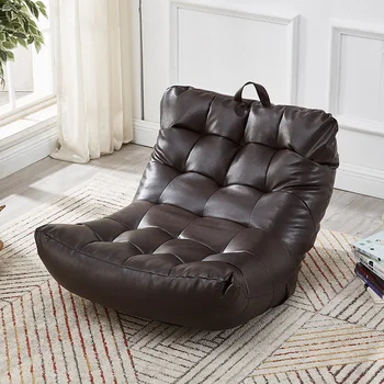 Сгъваеми столове за спалня, обзаведена с диван-стол, дизайнерски мебели, гигантски стол-чанта с пълнител, Мързелив разтегателен диван Beanbag