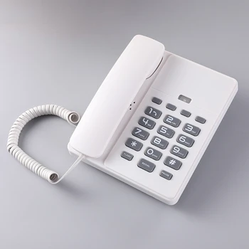 Стационарни настолни телефони HCD с функция за изключване на звука и повторно набиране на номера, чист звук на телефона
