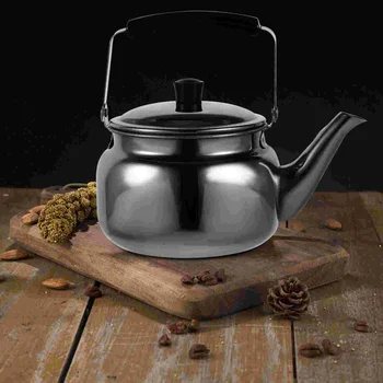 0 8 фуча чайник на печката чайник от неръждаема стомана, с анти - гореща дръжка на чайник гореща вода, електрическа кана за чай и кафе