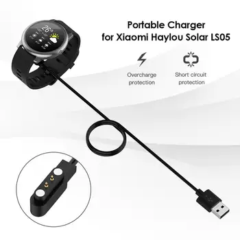 60/100 см, трайни пластмасови магнитни и смарт часовници, кабел за бързо зареждане, зарядно устройство за Xiaomi Haylou Solar LS05