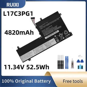 RUIXI Оригинална батерия L17C3PG1 За Legion Y530 Y540-15IRH Y730 Y740-15IRH Y7000 Y7000P L17M3PG3 L17C3PG2 L17L3PG1 L17M3PG1 РУИ