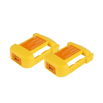 USB-зарядно устройство за батерията, 20, 2 USB-притежателя с бързо зареждане с Type-C