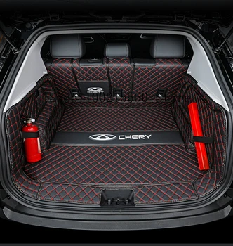 Автомобилни Постелки за багажник Chery OMODA 5 2022 2023 Защитна подплата за багажник Чанта За съхранение на Карго подложка и Аксесоари за интериора на колата