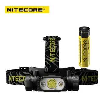 Акумулаторна Налобный фенер NiteCore HC65 V2 капацитет 1750 Лумена с три източника на светлина USB-C