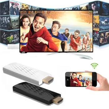 Безжичен Wifi Airplay-адаптер за свързване на телефона на екрана на телевизора, което е съвместимо с HDMI, за iPad, iPhone 6 6S Plus 5 5S Samsung S7 Edge S6