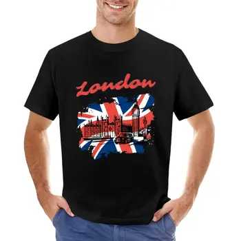 Лондонската тениска, тениски по поръчка, бели тениски за момчета, тениски за мъже, комплект