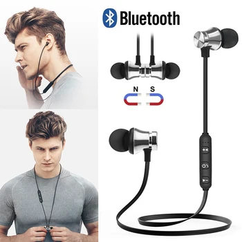 Магнитни Bluetooth слушалки Спортни безжични слушалки Bluetooth слушалки Слушалки 