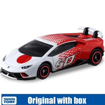Модел 160939 Спортен автомобил Takara Томи Tomica Lamborghini, че симулира 50-та Годишнина на Модел на превозното средство от сплав, Колекционерски играчки, Продавани Hehepopo