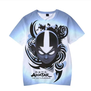 Нов Аватар, Последният Покоритель на Въздуха, тениска за Cosplay с 3D принтом, Camisetas Hombre, Забавни Тениски, Хипстерские тениски в стил хип-хоп, Мъжки градинска облекло