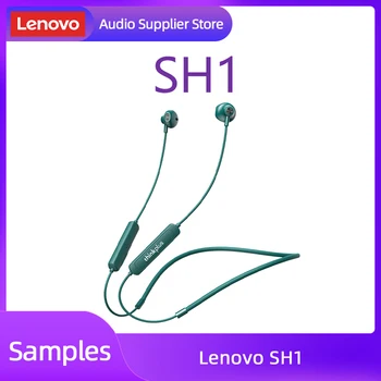Оригинални безжични слушалки Lenovo SH1 Bluetooth Слушалки Спортни слушалки Слушалки с магнитен ръб на шията и микрофон Новите Earpods
