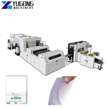 Производителите на копирната хартия YG Формат А4, Машина за изработване на студентски тетрадки, Машина за производство на хартия с формат A4, Машина за производство на хартия Култура