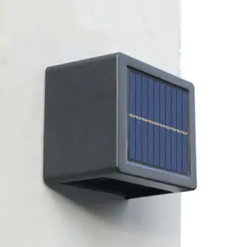 Слънчеви Стенни лампи, Слънчеви стенни лампи, Външни Балконски Прожектори IP65, Водоустойчив Интелигентен Сензор, регулатор на осветление Гама
