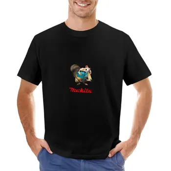 Тениска Makita, Festool, однотонная тениска, летен топ, празни тениски, мъжки тениски с графичен дизайн, забавни